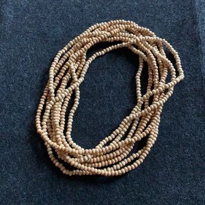 Boho beads vintage necklace